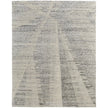 Feizy Brighton 69CHF Modern Abstract in Ivory/Gray