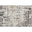Feizy Vancouver 39FHF Modern Abstract in Ivory/Gray/Brown