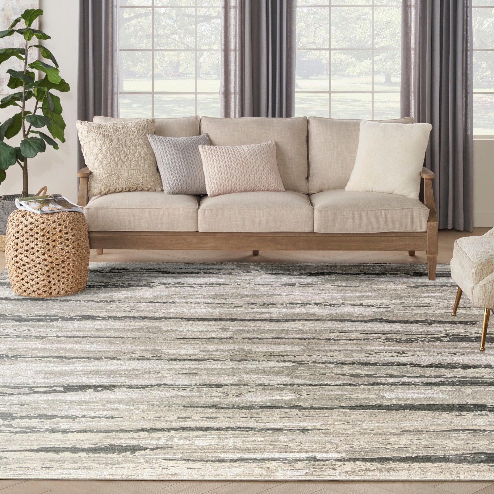 Nourison Sustainable Trends SUT03 Modern Indoor Rug