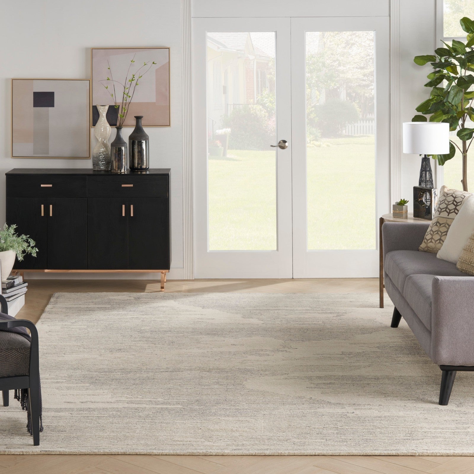 Nourison Rugs Michael Amini Ma30 Star SMR02 Modern Indoor Rug