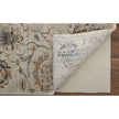 Feizy Kaia 39GPF Transitional Floral & Botanical in Ivory/Orange/Blue