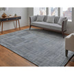 Feizy Eastfield 69AHF Modern Abstract in Blue/Ivory/Gray