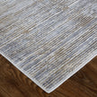 Feizy Laina 39GAF Transitional Distressed in Taupe/Silver/Tan