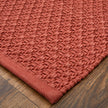 Feizy Tito 0826F Modern Solid in Red