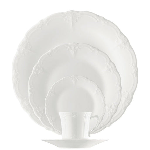 Rosenthal 5 Piece Place Setting (5 Pps) Baronesse White