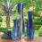 Global Views Bermuda Vase-Blue
