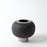 Global Views Silver Banded Sphere Vase