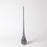 Global Views Black and White Striped Vase