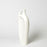 Global Views Indentation Vase-Matte White