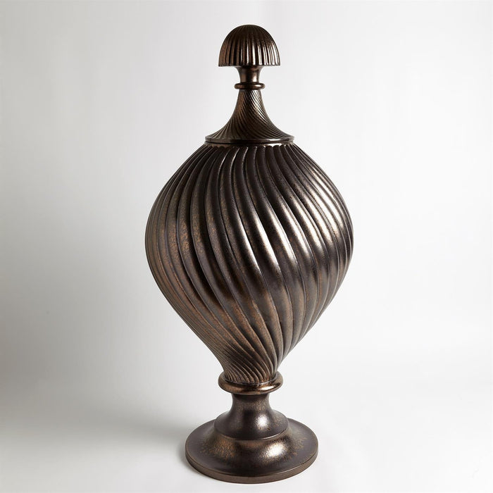 Global Views Grande Swirl Jar