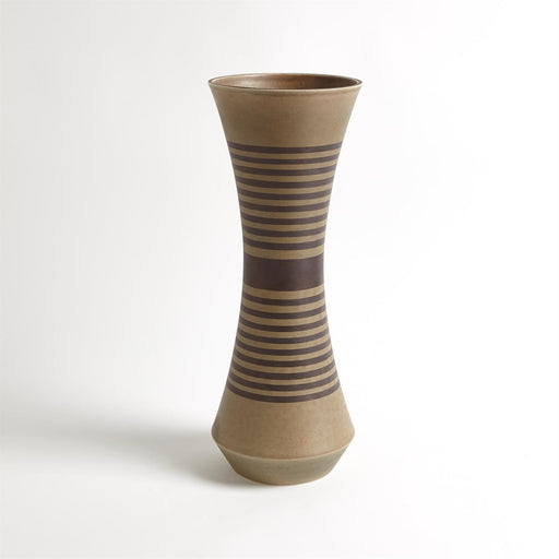 Global Views Banded Vase Tarnish