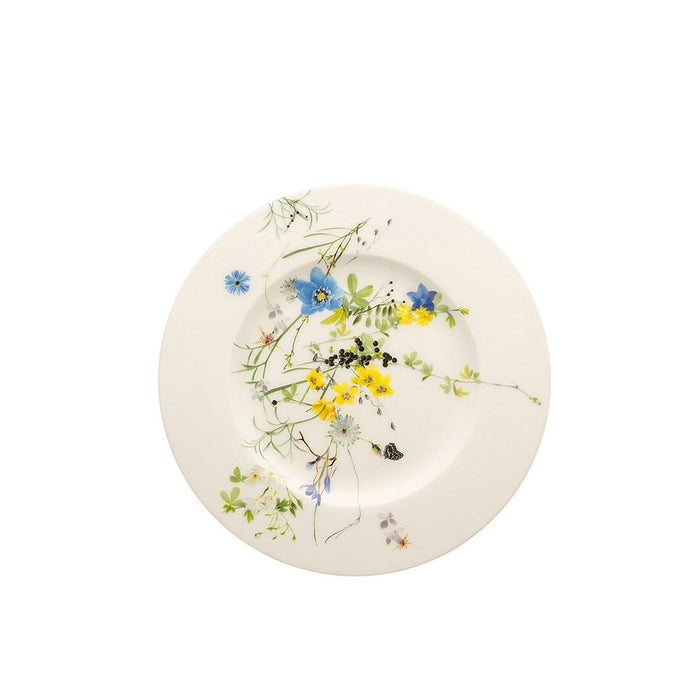 Rosenthal Plate with Rim 7.5 inch Brillance Fleurs des Alpes