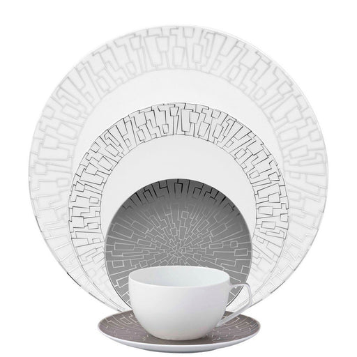 Rosenthal 5 Piece Place Setting (5 Pps) Tac 02 Skin Platinum