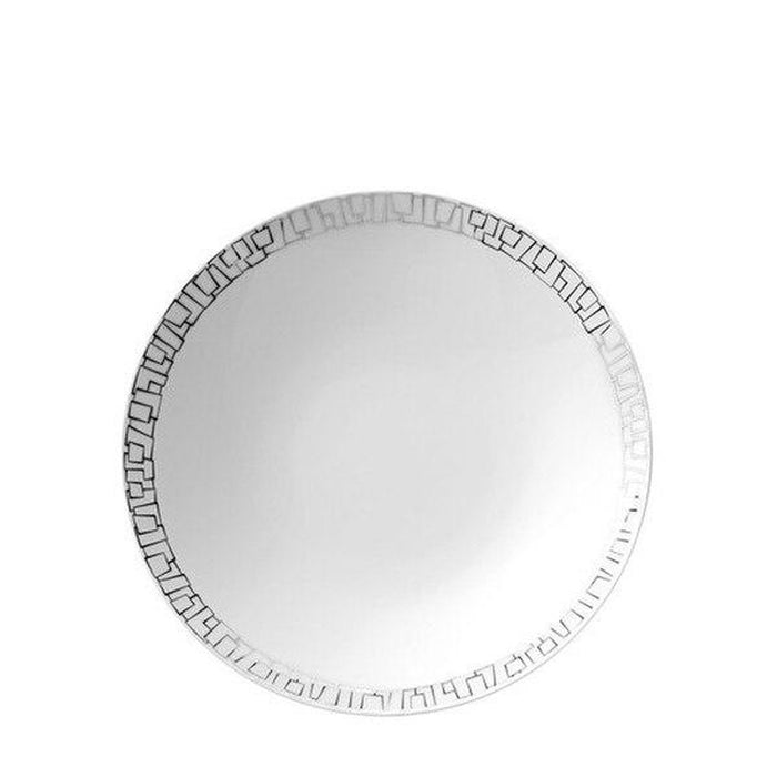 Rosenthal Soup Plates Set 4 Pieces 9.5 Inch Tac 02 Skin Platinum