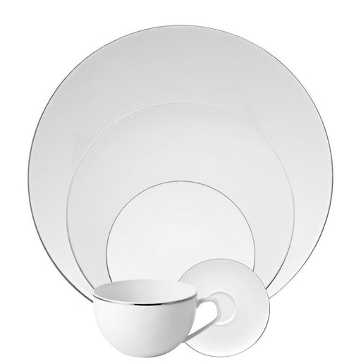 Rosenthal 5 Piece Place Setting (5 Pps) Tac 02 Platinum