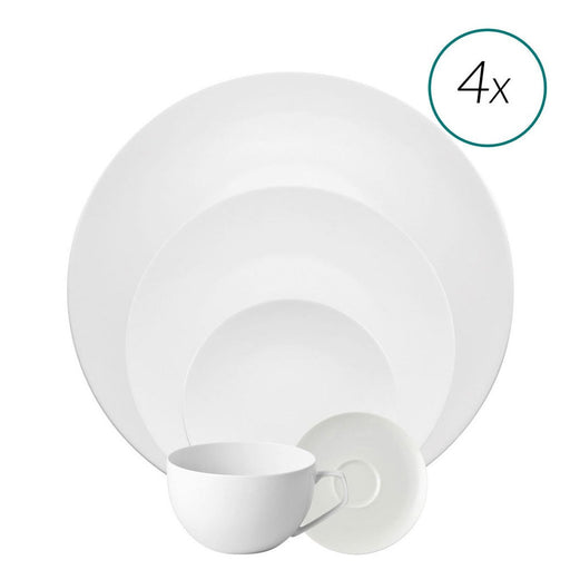 Rosenthal 20 Piece Dinner Setting Tac 02 White