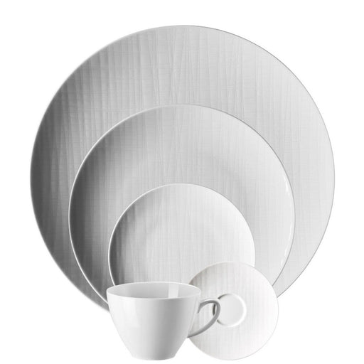Rosenthal 5 Piece Place Setting (5 Pps) Mesh White
