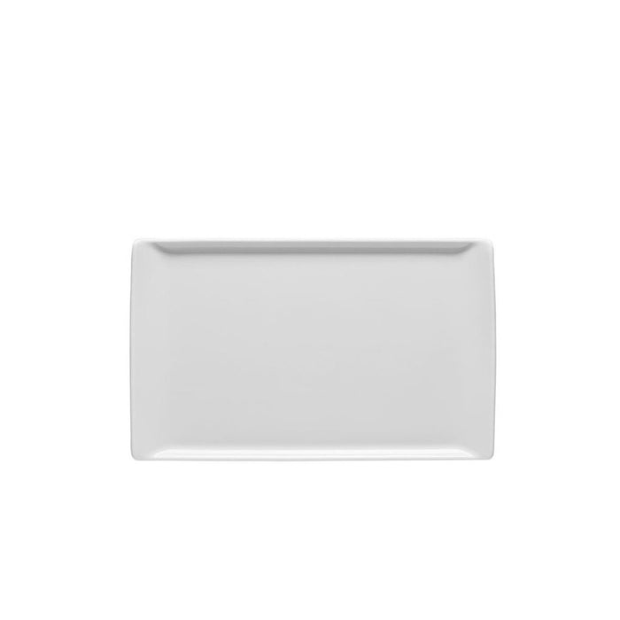 Rosenthal Plate Flat Rectangular 9.5 X 6 Inch Mesh White