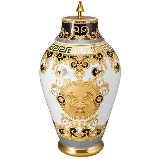 Versace Prestige Gala Vase with Lid, 30 inch