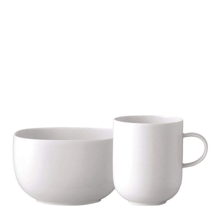 Rosenthal Breakfast Set (Mug & Bowl) Suomi White