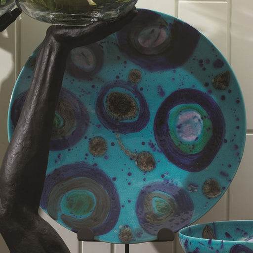 Global Views Blue Spots Charger