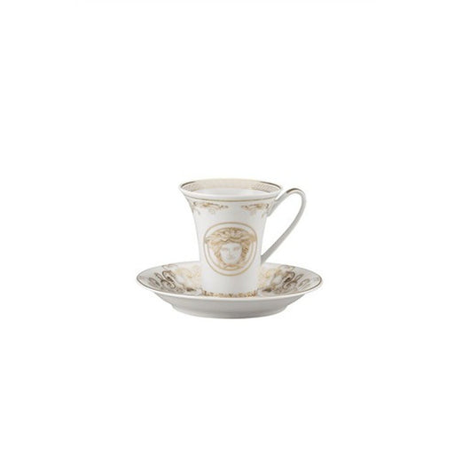 Versace Espresso Saucer 5 inch Medusa Gala