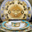 Versace 5 Piece Dinnerware Set Prestige Gala Bleu