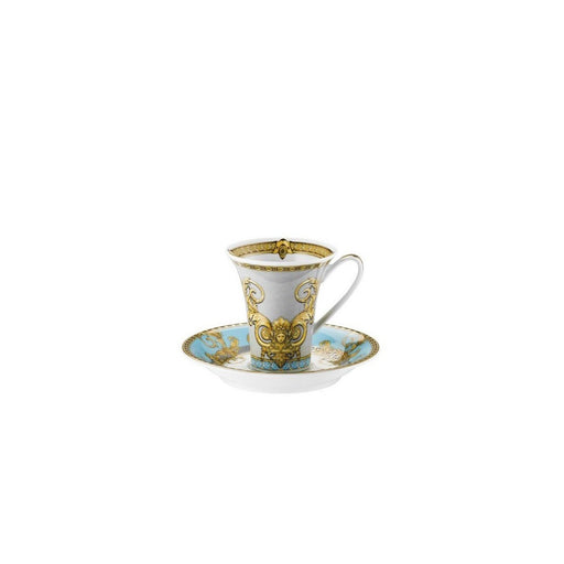 Versace Espresso Saucer 5 Inch Prestige Gala Le Bleu