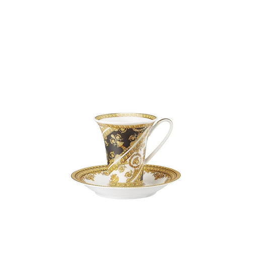 Versace Coffee Cup And Saucer 6 Inch I Love Baroque