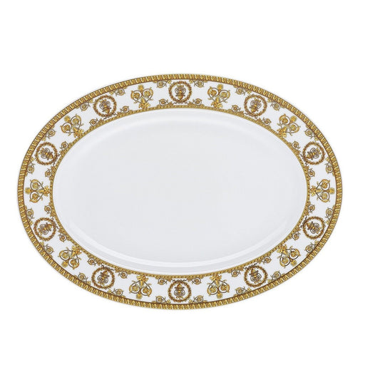 Versace Platter 13.5 Inch I Love Baroque Bianco
