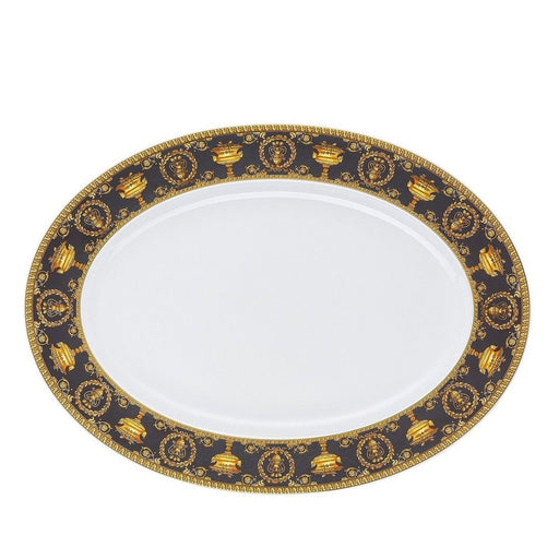 Versace Platter 15.75 Inch I Love Baroque Nero
