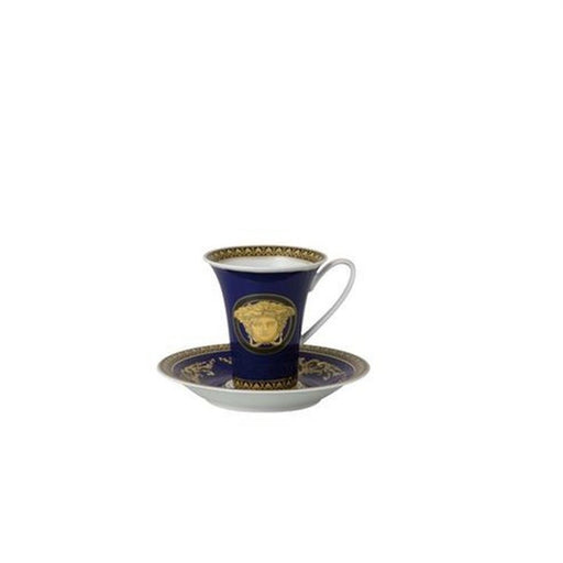 Versace Cup High 6 Ounce Medusa Blue