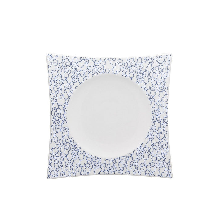 Rosenthal Accent Plate Square 7.75 Inch Moon Cipango Blue