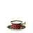 Versace Medusa Red - Tea Cup & Saucer