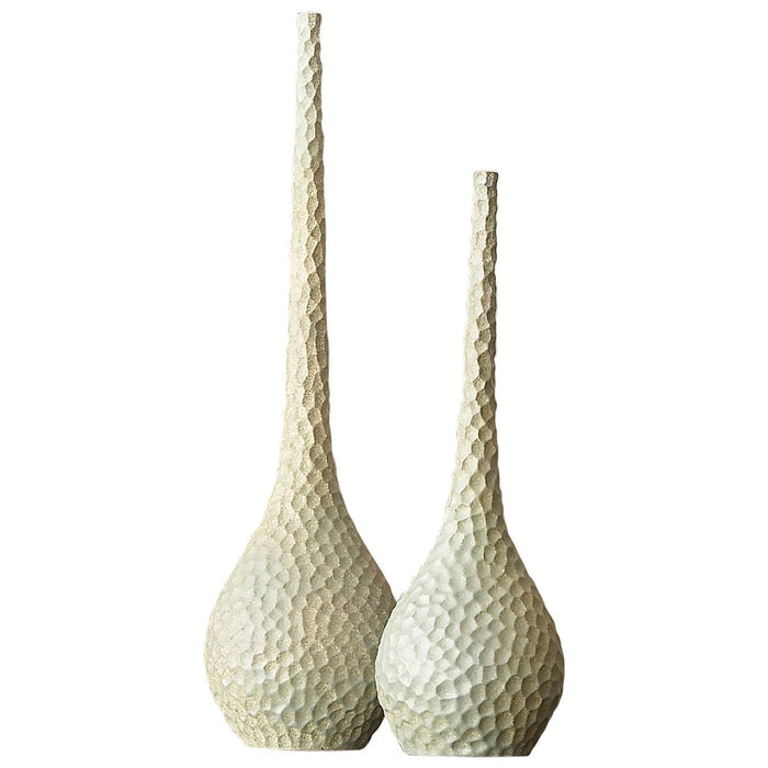 Global Views Chiseled Vase