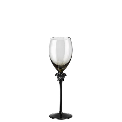 Versace White Wine Glass 11 Ounce Medusa Lumiere Haze