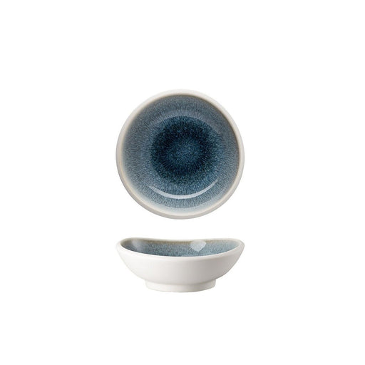 Rosenthal Bowl 4.75 inch 6.75 ounce Junto Stoneware Aquamarine