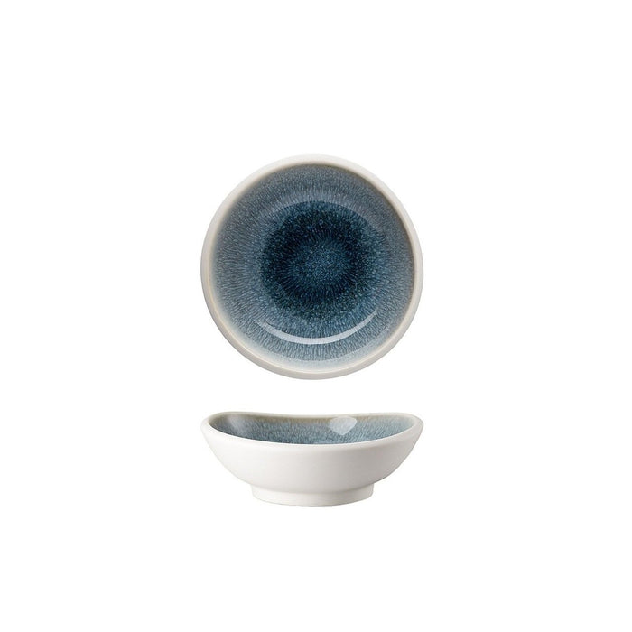 Rosenthal Bowl 4.75 inch 6.75 ounce Junto Stoneware Aquamarine