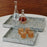 Global Views Mother of Pearl Tray-Black