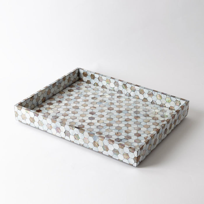 Global Views Mother of Pearl Tray