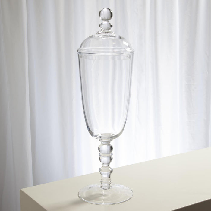 Global Views Apothecary Glass Jar Clear