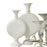Global Views Pill Vase Ivory Crackle