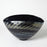 Global Views Black Silver Marble Oval Bowl