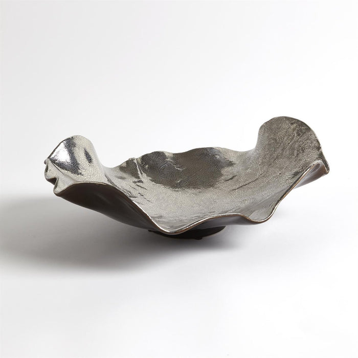 Global Views Wave Platter Crackle