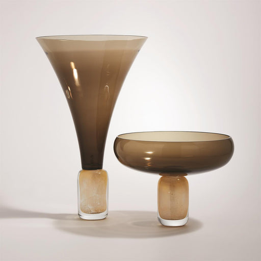 Global Views Golden Trumpet Vase