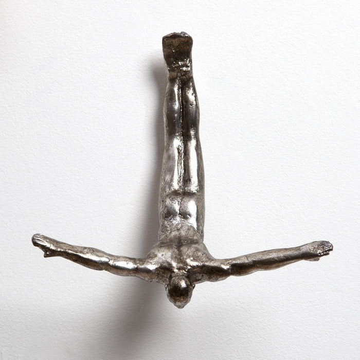 Global Views Wall Diver Sculpture