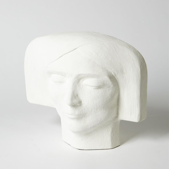 Global Views Plaster Faceted Bust