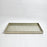 Global Views Champagne Silver Leaf Ottoman Tray