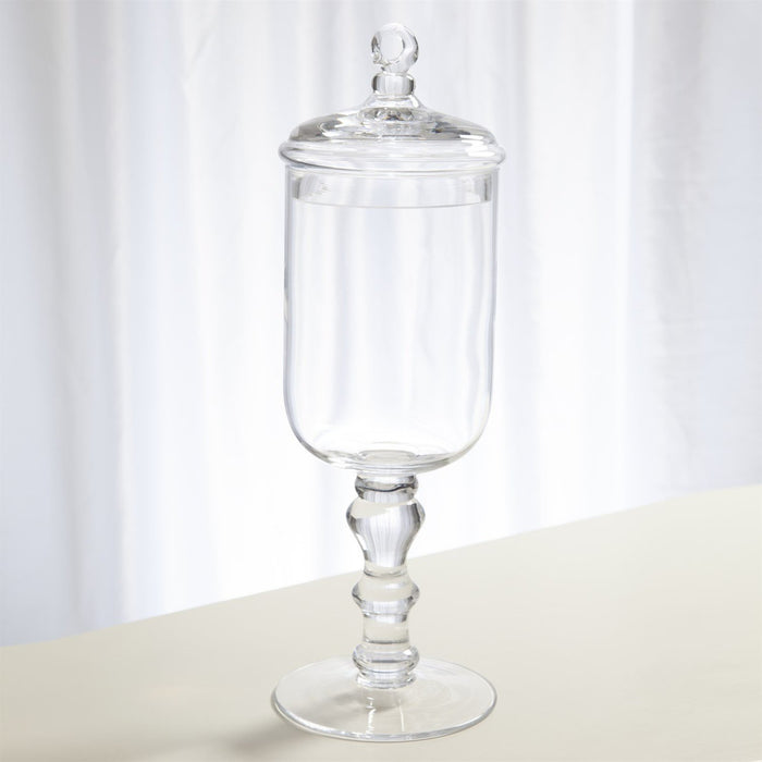 Global Views Apothecary Glass Jar Clear