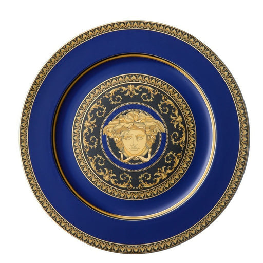 Versace Medusa Blue - Service Plate 12"